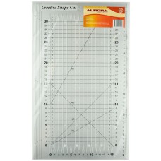 Линейка для пэчворка Aurora AU-0915C 22,8x38,1см